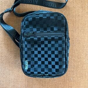 Brixley MEDIUM shadow checkered crossbody bag